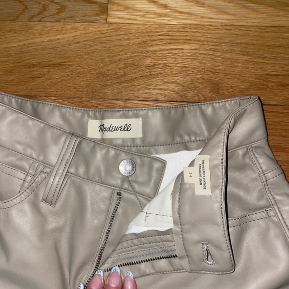 Madewell leather pants - Picture 2 of 4